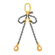 CHAIN SLING 2 LEG 10mm x 2m WITH GRAB & SELF-LOCKING HOOKS  CSA10227545