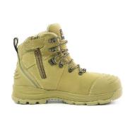 Bison Boot Xt Ankle Lace Up With Zip Wheat Aus/09W