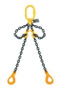 CHAIN SLING 2 LEG 16mm x 2m WITH GRAB & SELF-LOCKING HOOKS  CSA16247545