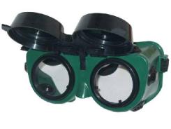 Goggles Oxy Flip-Front 50mm Dia Round Lenses Weldclass P7-OGFF