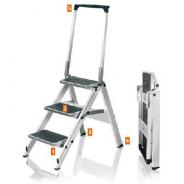 LADDER LITTLE JUMBO SAFETY 2 STEP ALUM 210C