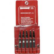 SIDCHROME PUNCH CENTRE SET 5PC SCMT27105