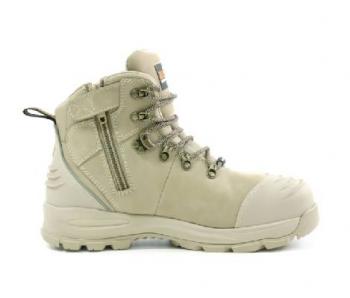 BISON BOOT XT ANKLE LACE UP WITH ZIP STONE AUS/6