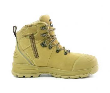 BISON BOOT XT ANKLE LACE UP WITH ZIP WHEAT AUS/10