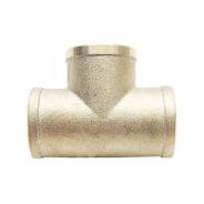 TEE FEMALE BSP 1/4 SCREWED BRASS No.35rnd 27035-04